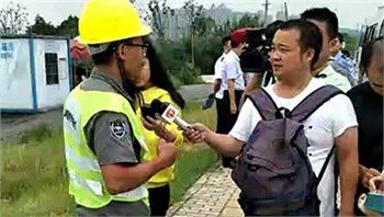 株洲市副市長、市公安局局長李曉葵視查工地現場
